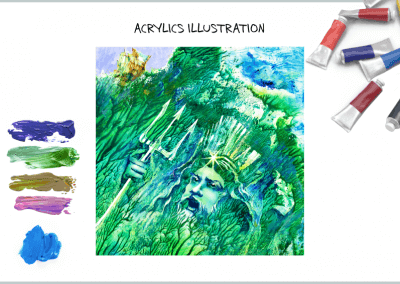 Acrylics Illustration