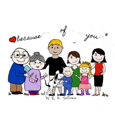 Because of You by R.K. Sullivan