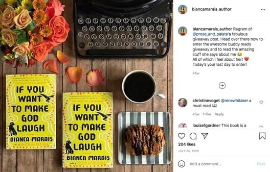 instagram author page