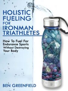 Custom book cover designed by Gatekeeper Press for Holistic Fueling For Ironman Triathletes