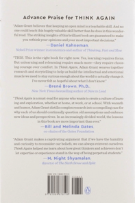 book back cover