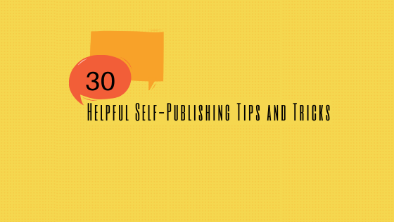 self publishing tips